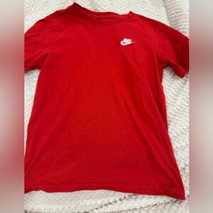 Nike Kids Bright Red Short Sleeve Tee